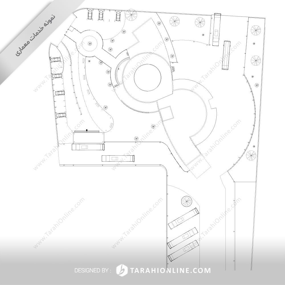 طراحی پلان مجتمع خدماتی - تصویر 3